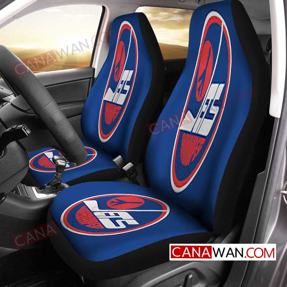 Winnipeg Jets Style009 3D Customized Personalized Car Seat Cover