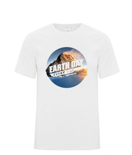 Earth Day Every Day Mountain RS T shirt