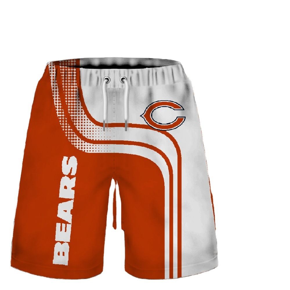 Chicago Bears 3D Digital Printing Fashion Sports Shorts