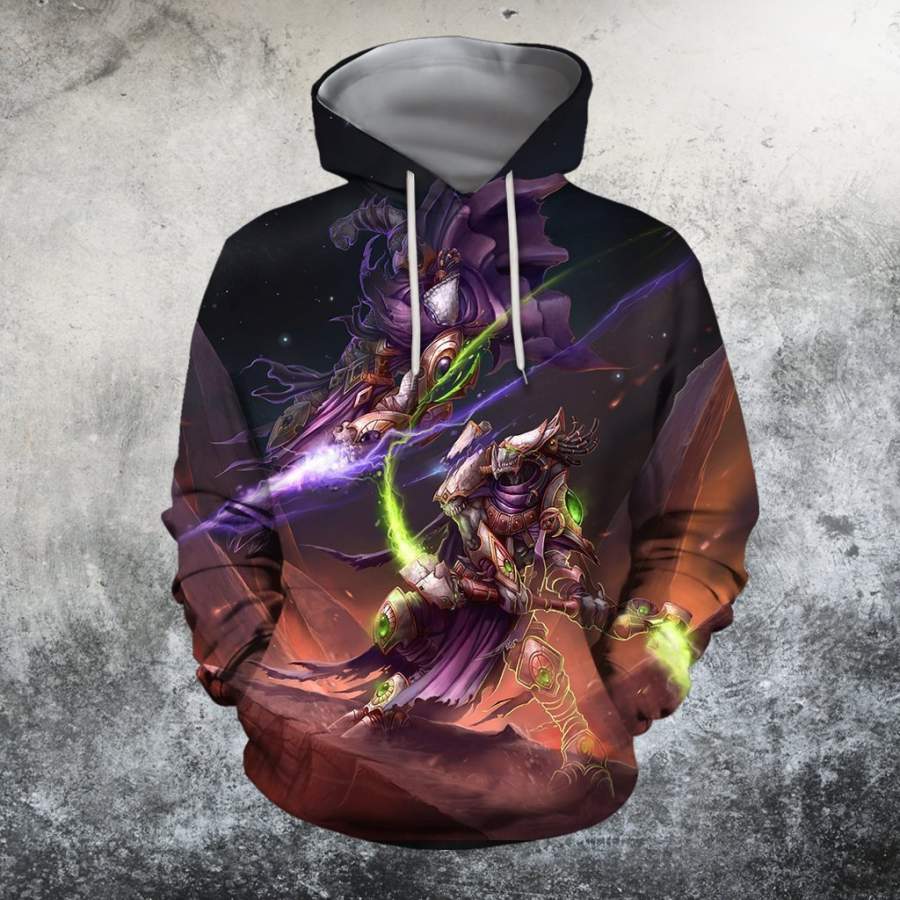 3D All Over Print Starcraft 2 Dark Templar Hoodie