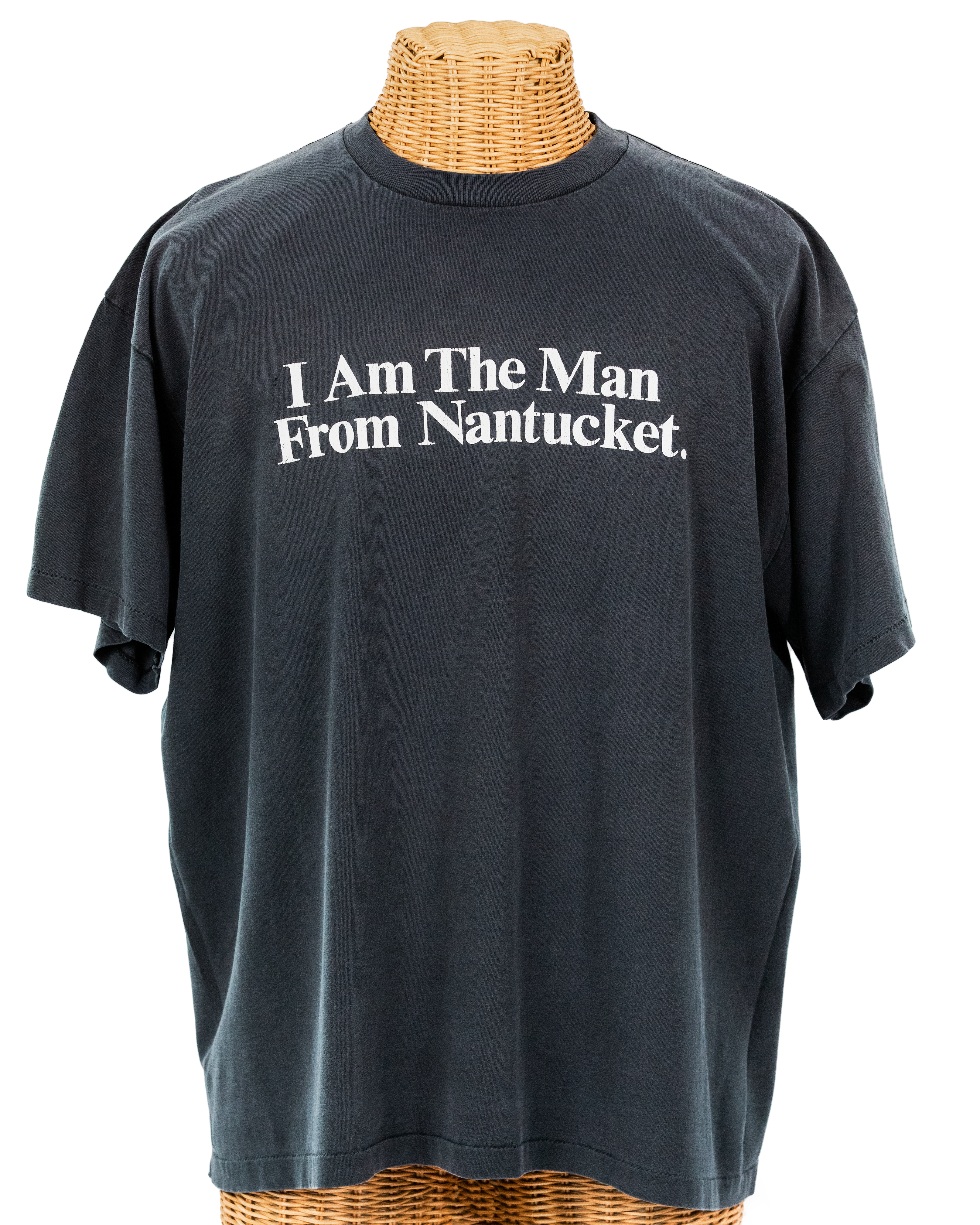 Vintage:  I Am The Man From Nantucket Tee Shirt