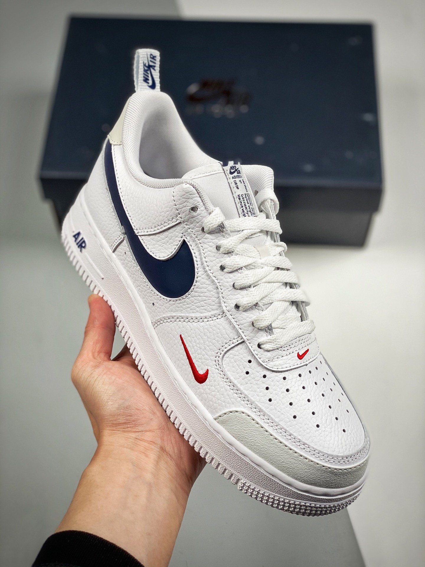 Nike Air Force 1 Low Patriotic White Navy DJ6887-100 5340548