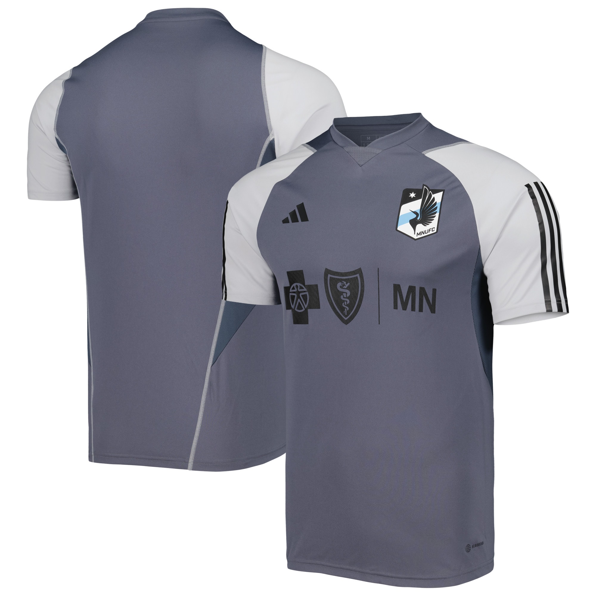 Minnesota United FC 2023 On-Field Training Jersey – Gray