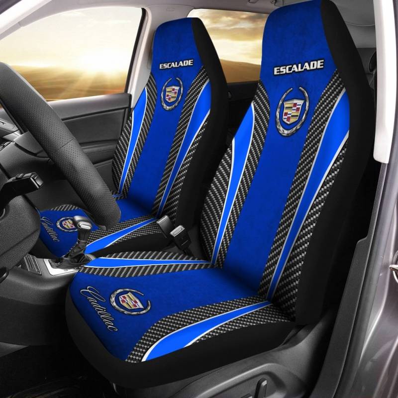 Cadillac Escalade NCT Car Seat Cover (Set of 2) Ver 1 (Blue)