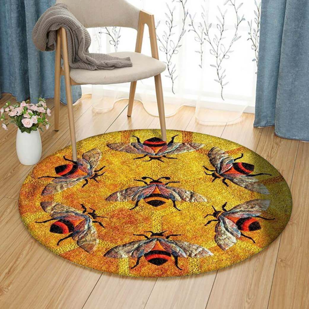 Bee GE3792 Round Rug  CYSI2907