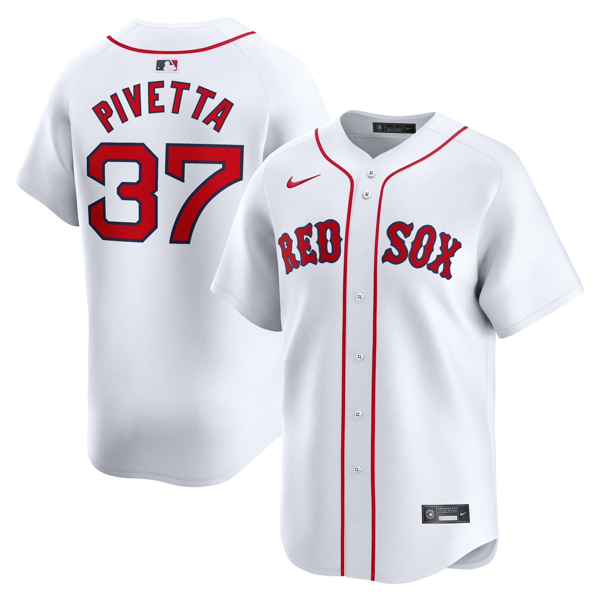 Nick Pivetta Boston Red Sox Home Limited Player Jersey – White