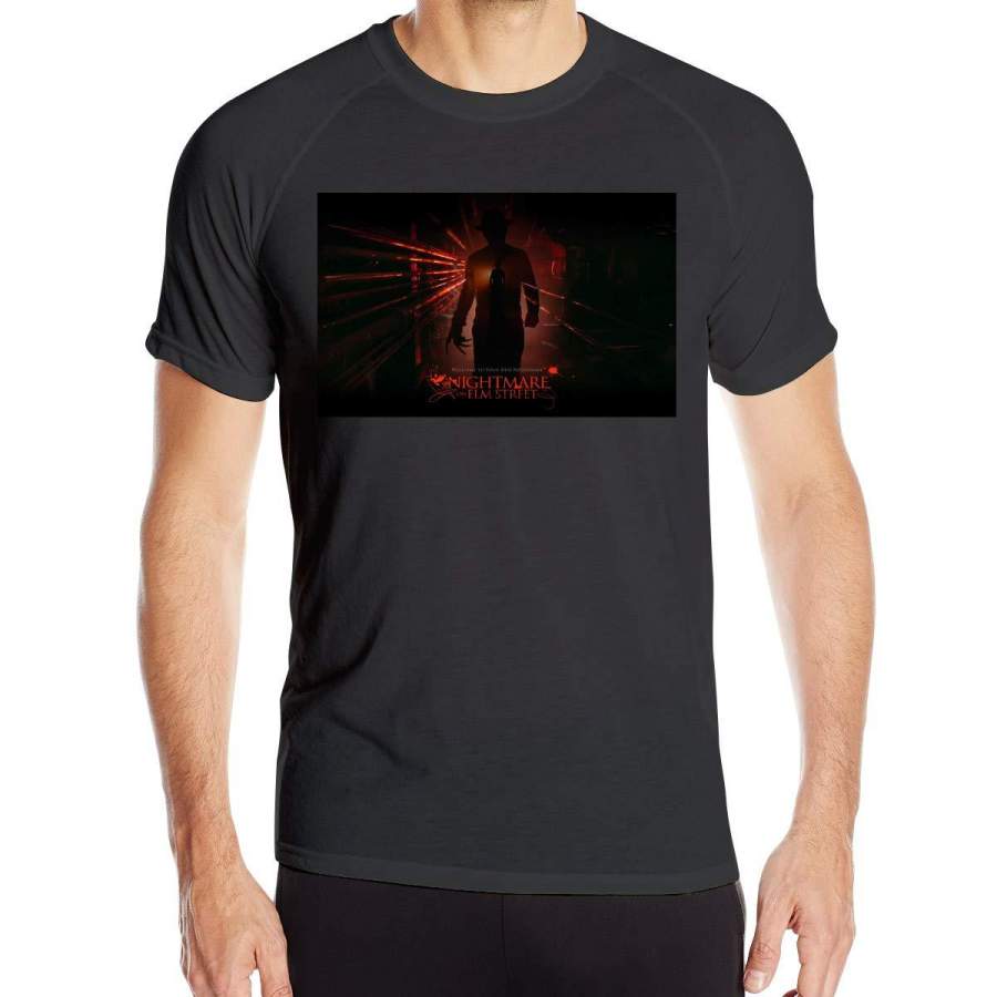 A Nightmare On Elm Street Mans Sports Short Sleeve Tee Shirt