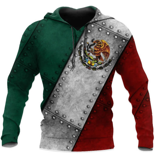 Mexican Hoodie 3D All Over Printed Shirts For Men And Women