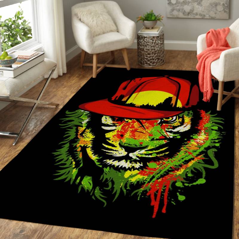 TIGER STREET  – Animals Area Rug Carpet