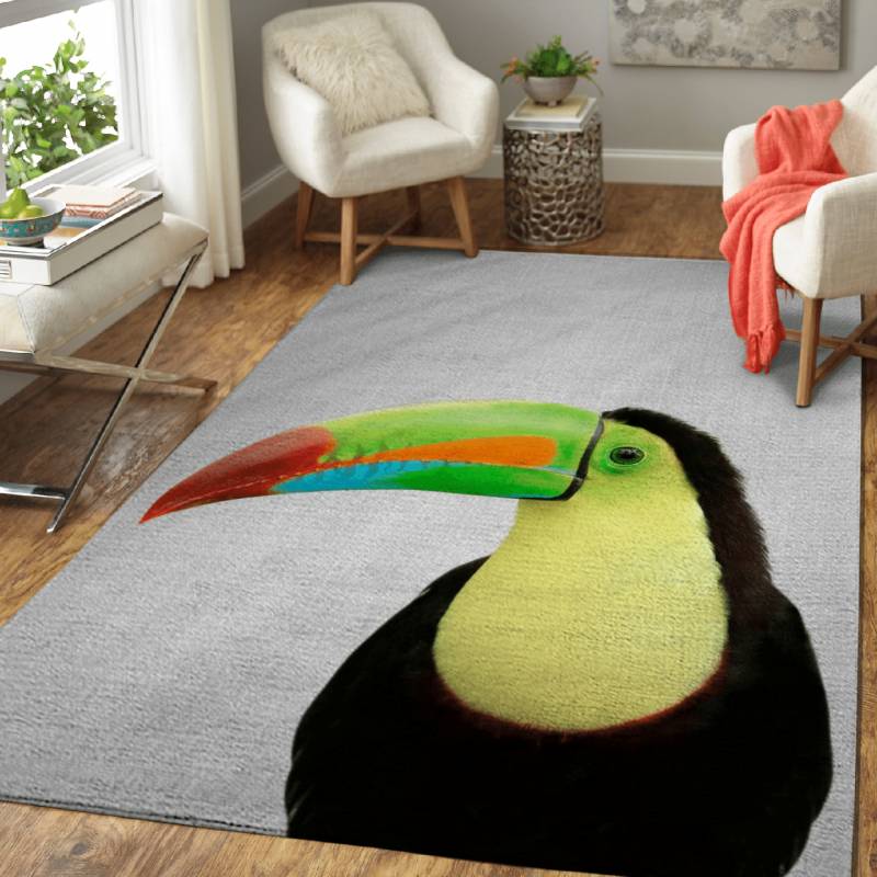 Toucan Colorful – Animals Colorful Area Rug Carpet