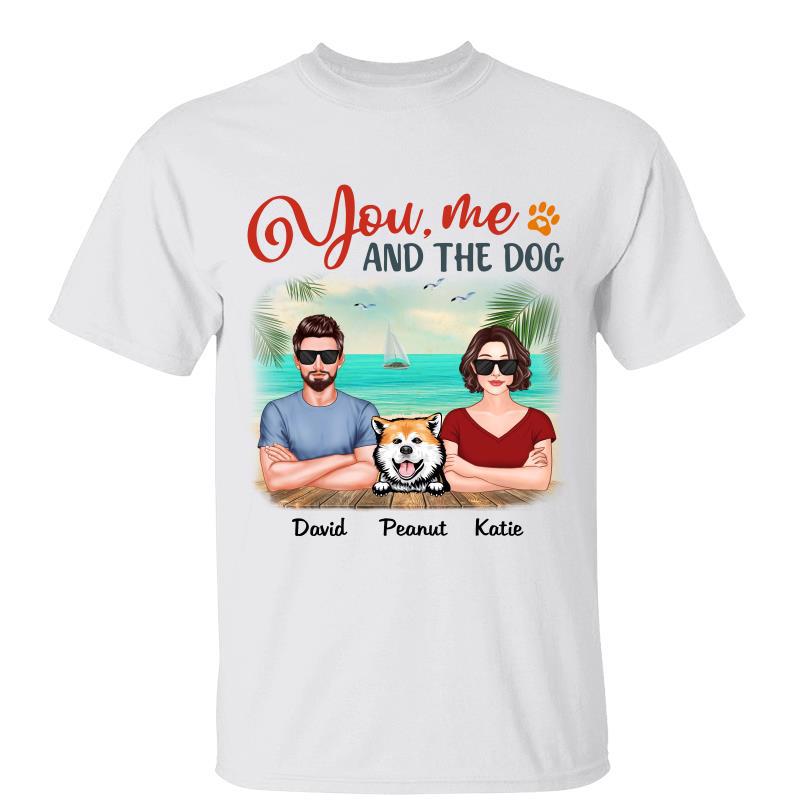 You Me Dogs Real Couple Gift For Him For Her Personalized Shirt