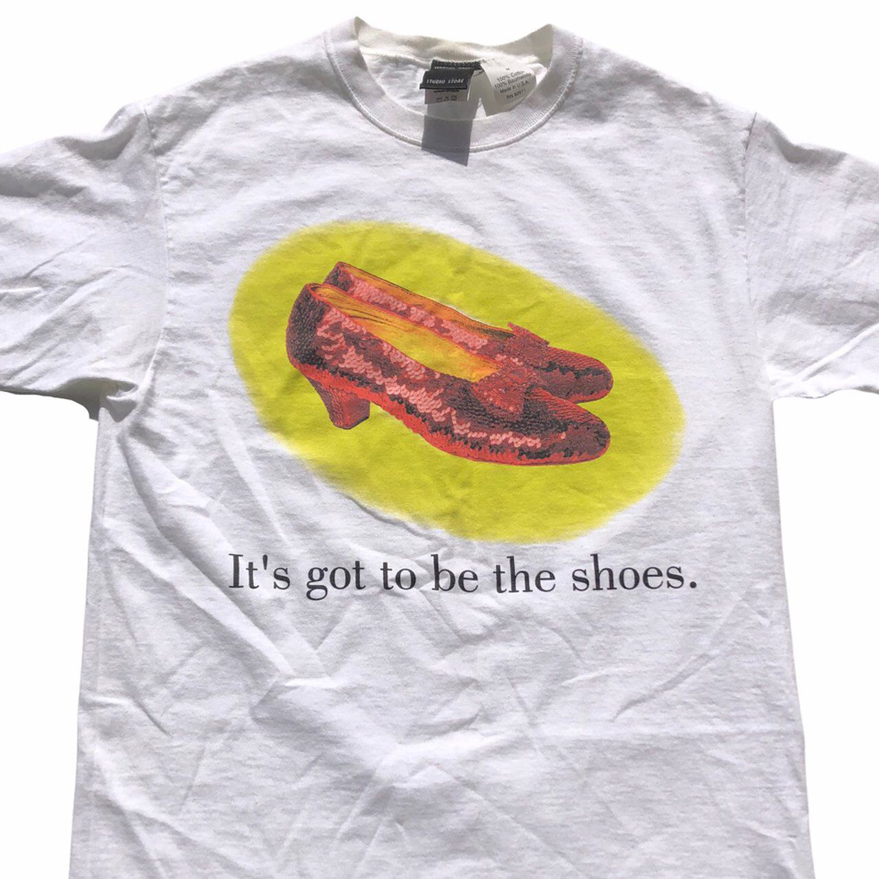 Vintage 1997 The Wizard of Oz It s got to be the shoes Tee Shirt Outfits