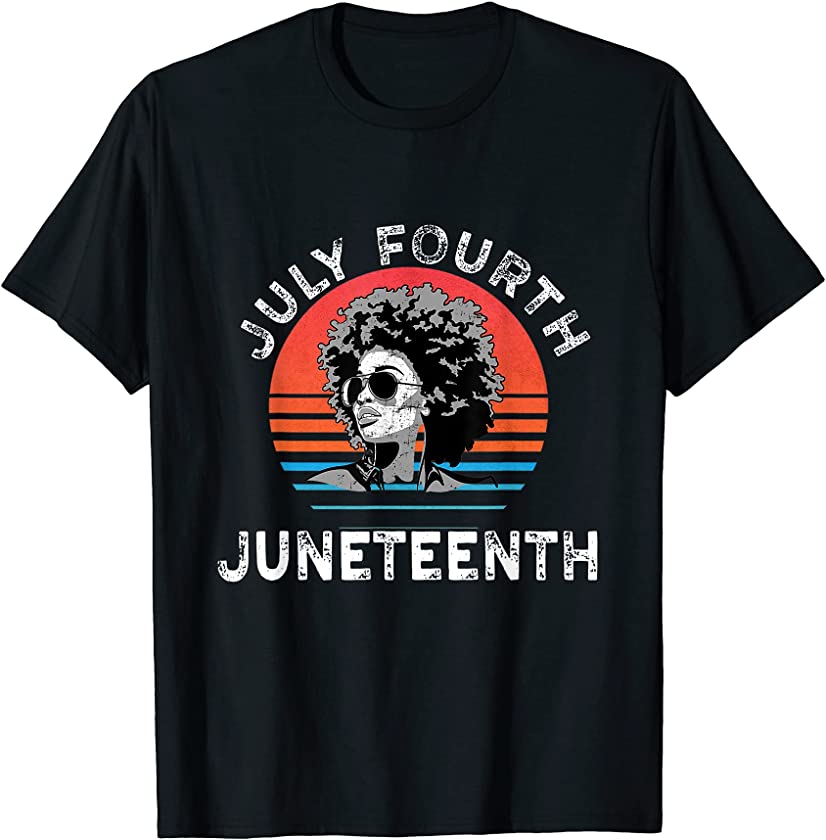 Vintage Juneteenth Freedom Day African American June 19th 65 T-Shirt