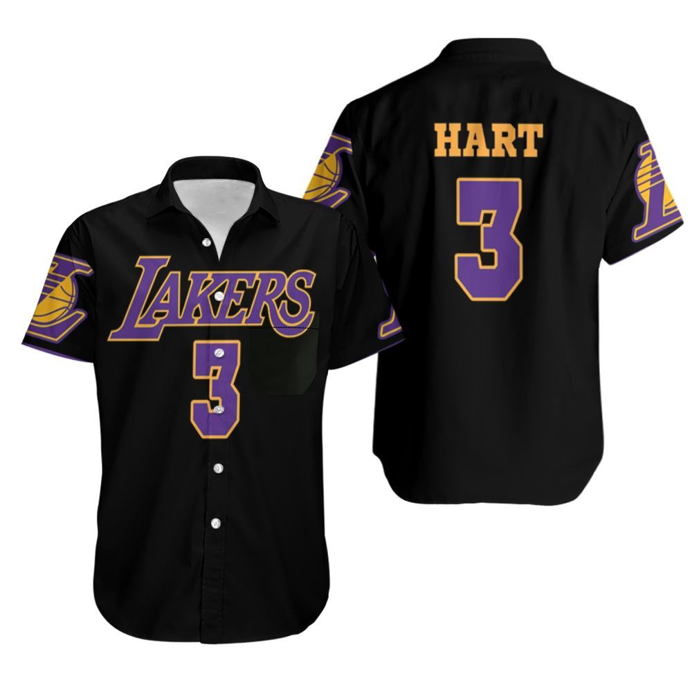 3 Josh Hart Lakers Jersey Inspired Style Hawaii Shirt Ha104554