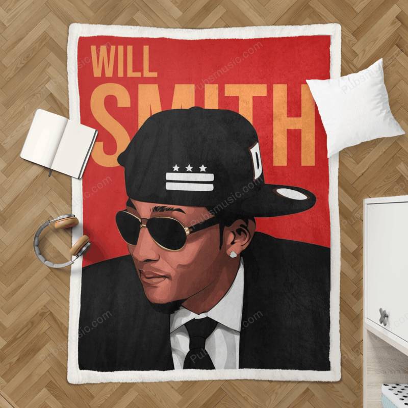 Will Smith – Illustration Sherpa Fleece Blanket