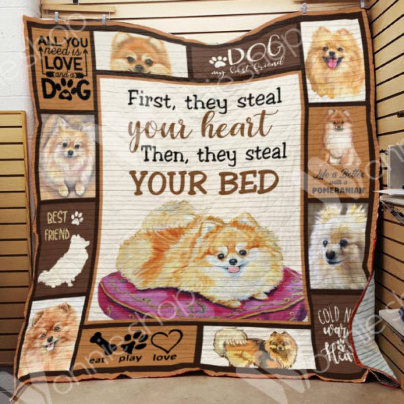 Pomeranian Dog Blanket DCB2302 95O41