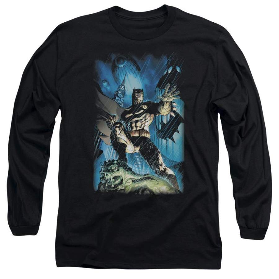 Batman – Stormy Dark Knight Long Sleeve Adult 18/1