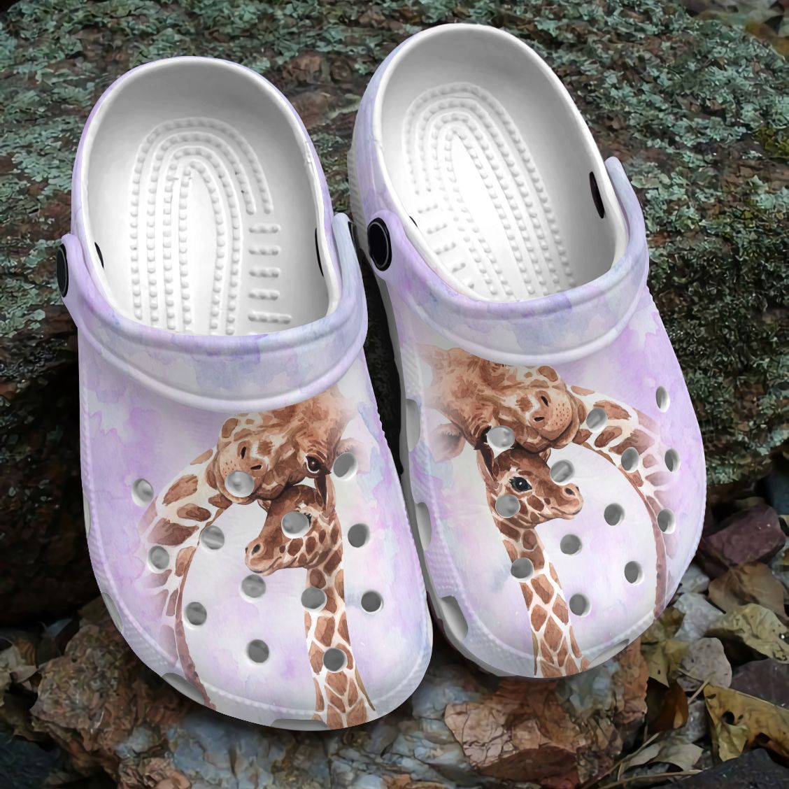 Giraffe Clog Mother Daughter Crocs Crocband Clog