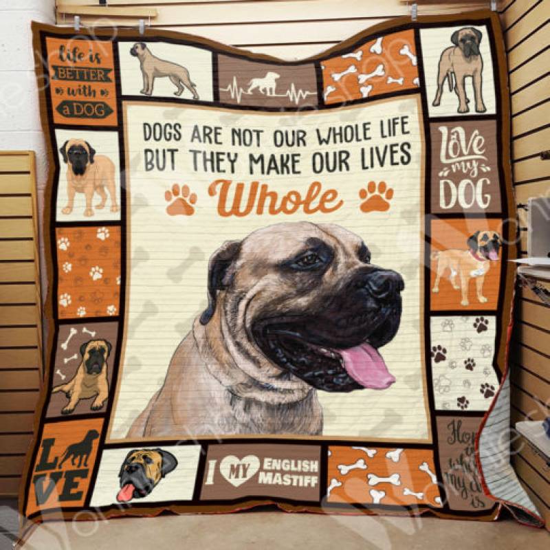 English Mastiff Dog Blanket NOV1502 78O42