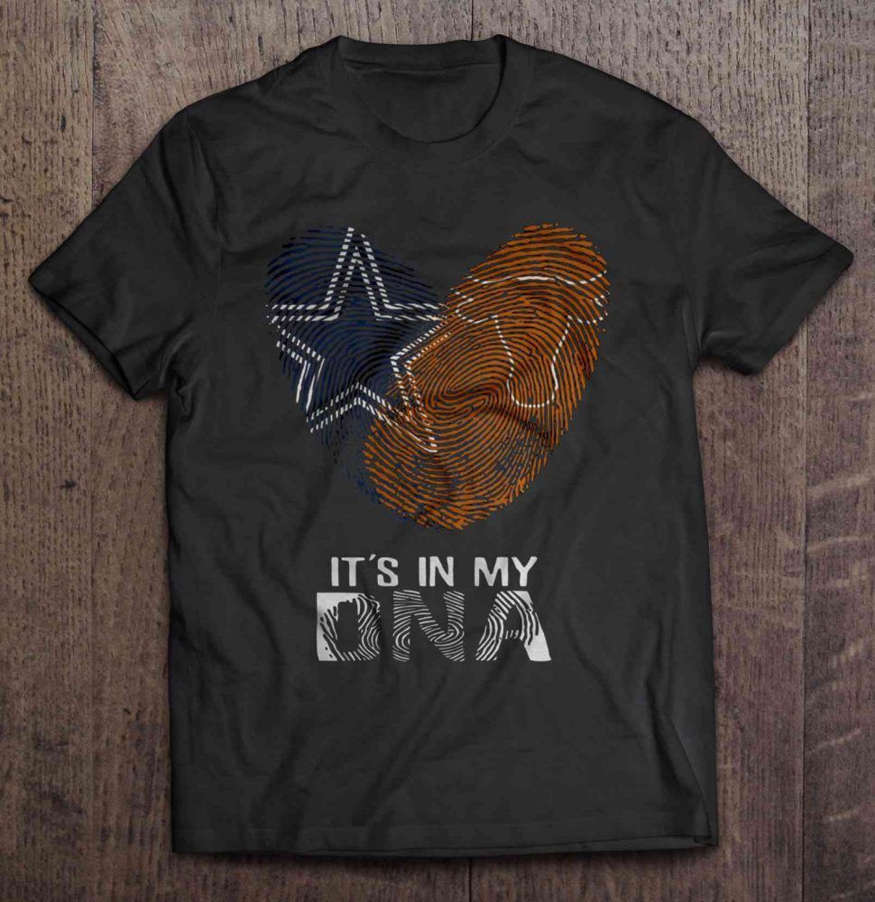 Dallas Cow And Texas Longhorns Its In My Dna Gift Trending Design Shirt