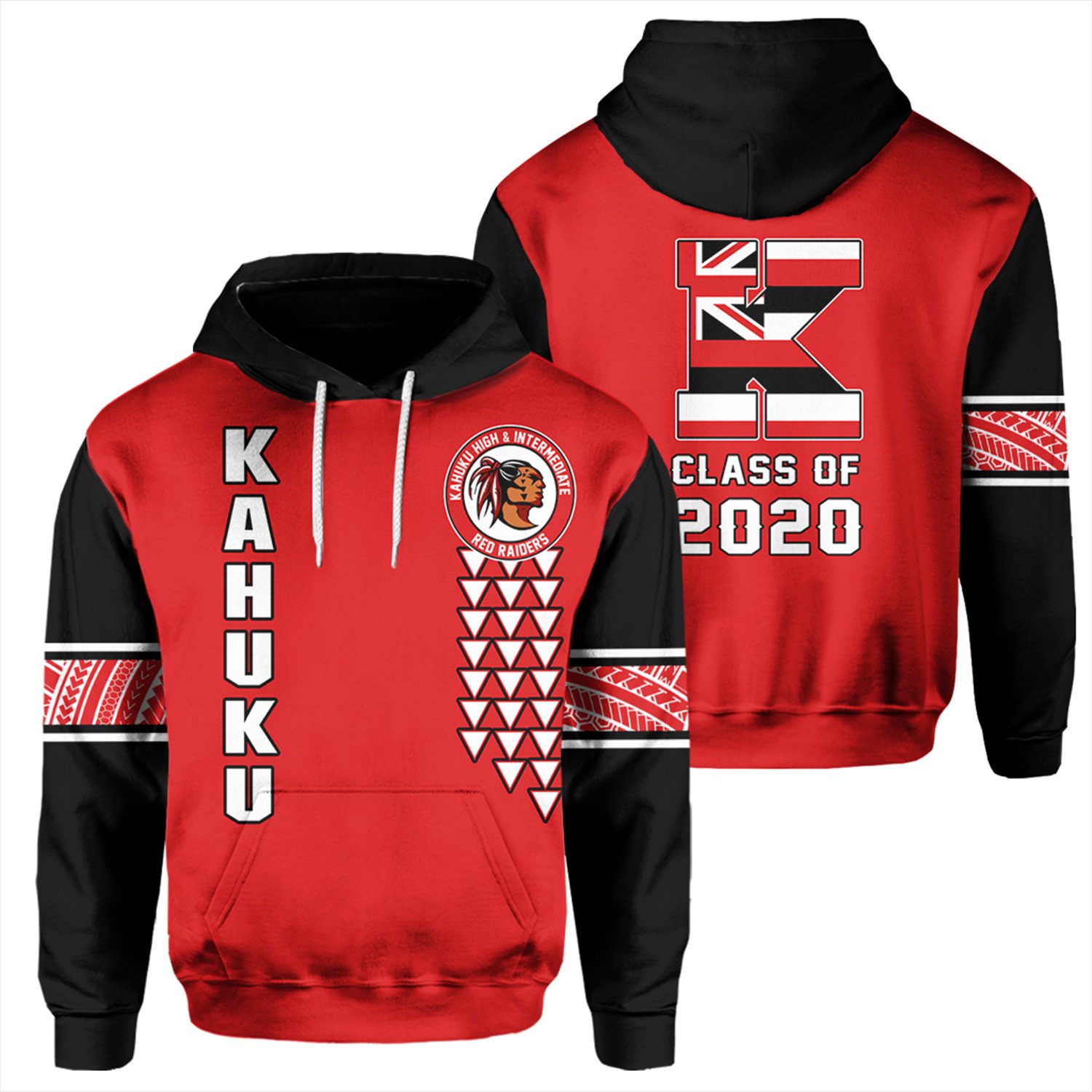 (Personalized) Alohawaii – Kahuku High Custom Your Class Pullover Hoodie AH J0