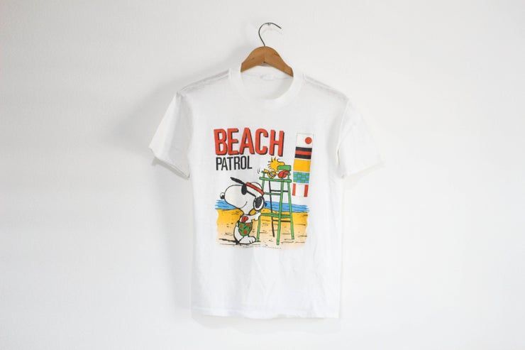 Vintage Snoopy Beach Patrol Shirt