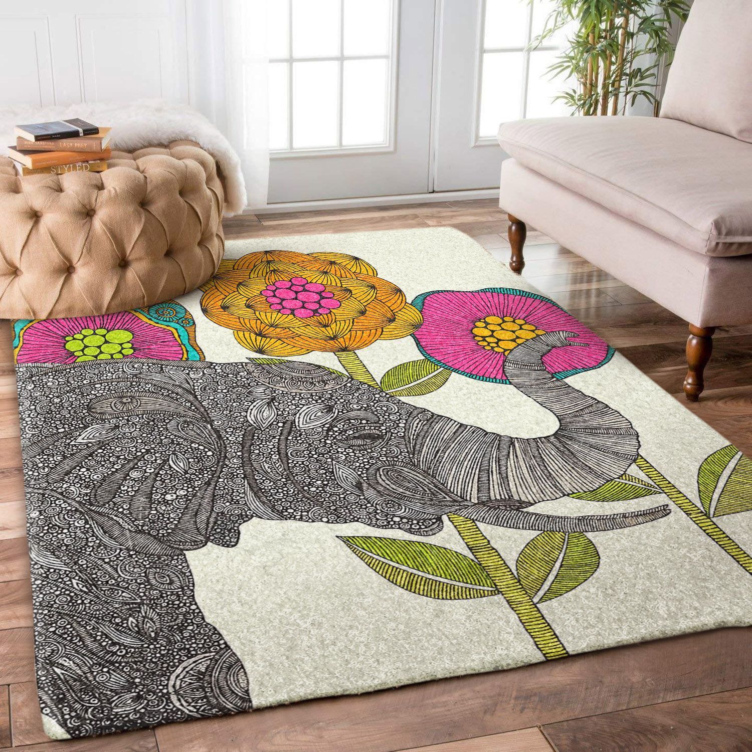 Mandala Elephant Rug TTVNNHV DNNTVN