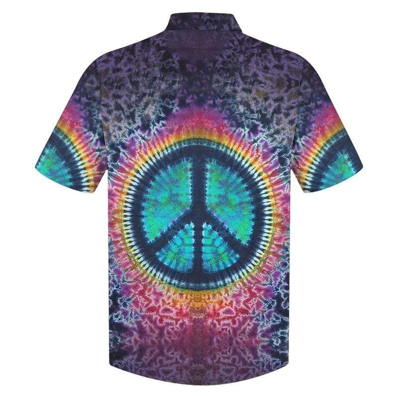 Buy Peace Peaceful hippie Aloha Hawaiian Shirts V