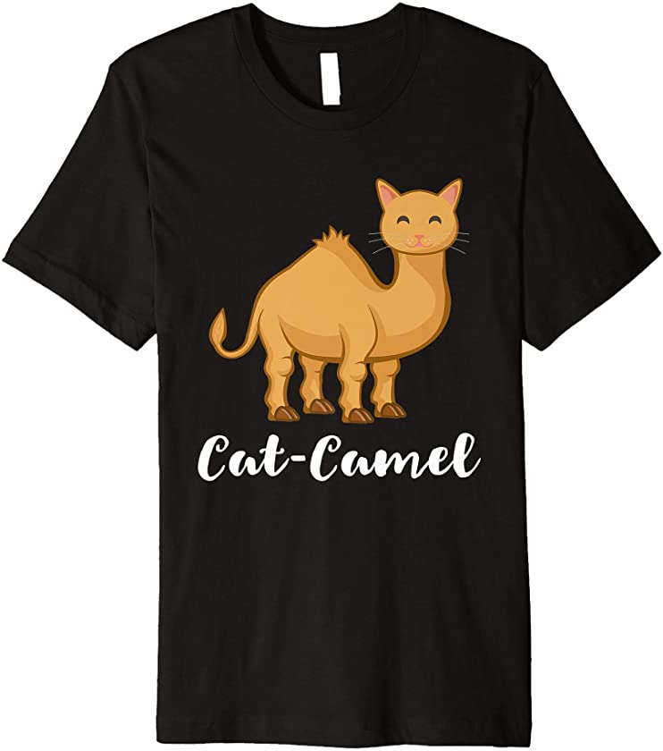 Premium Cat-Camel Funny Animal Yoga T-Shirt