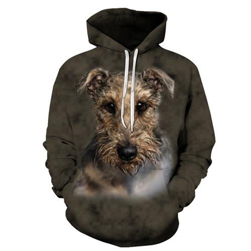 Miniature Schnauzer Dog Hoodie