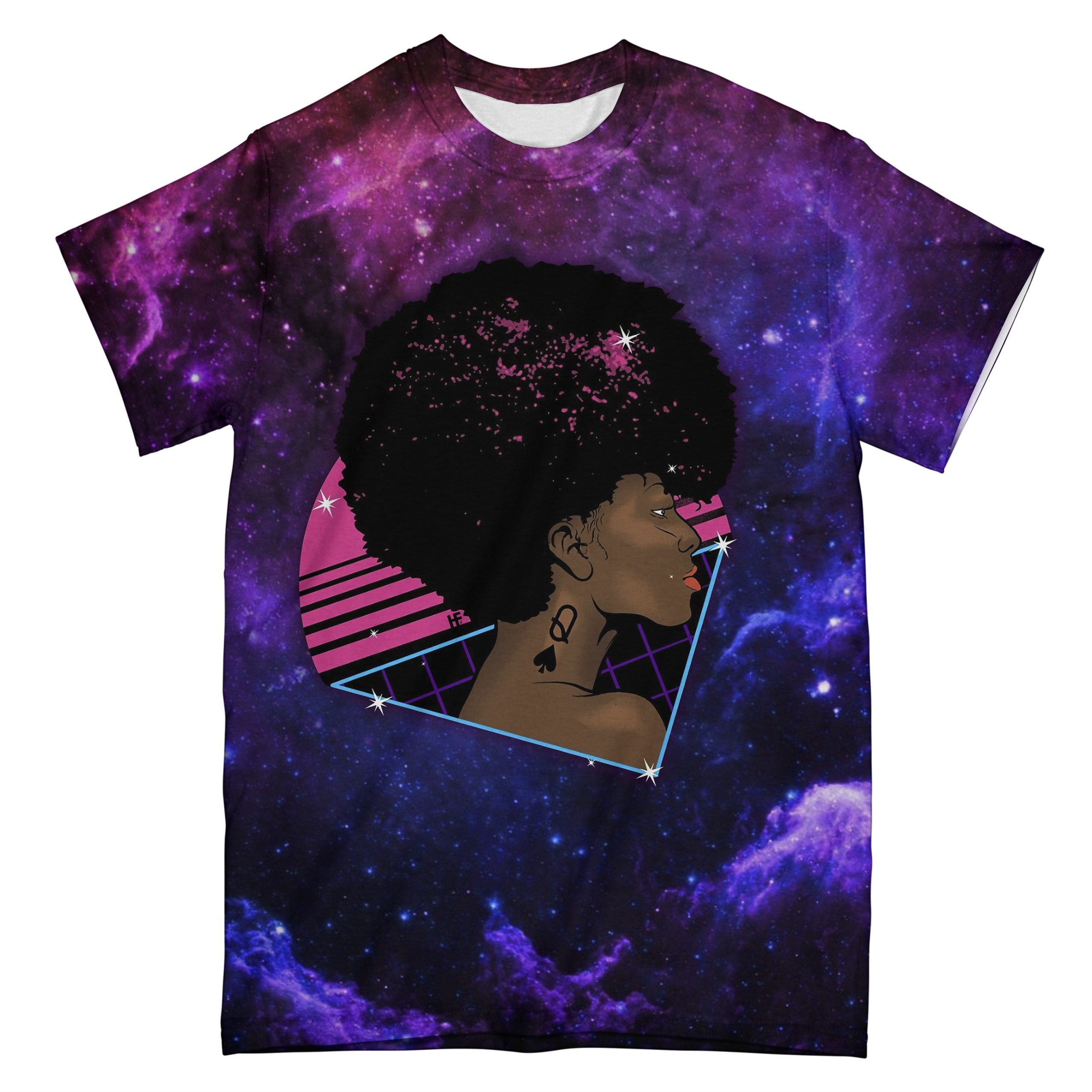 Black Queen Living My Best Life Ez13 3006 All Over T-Shirt