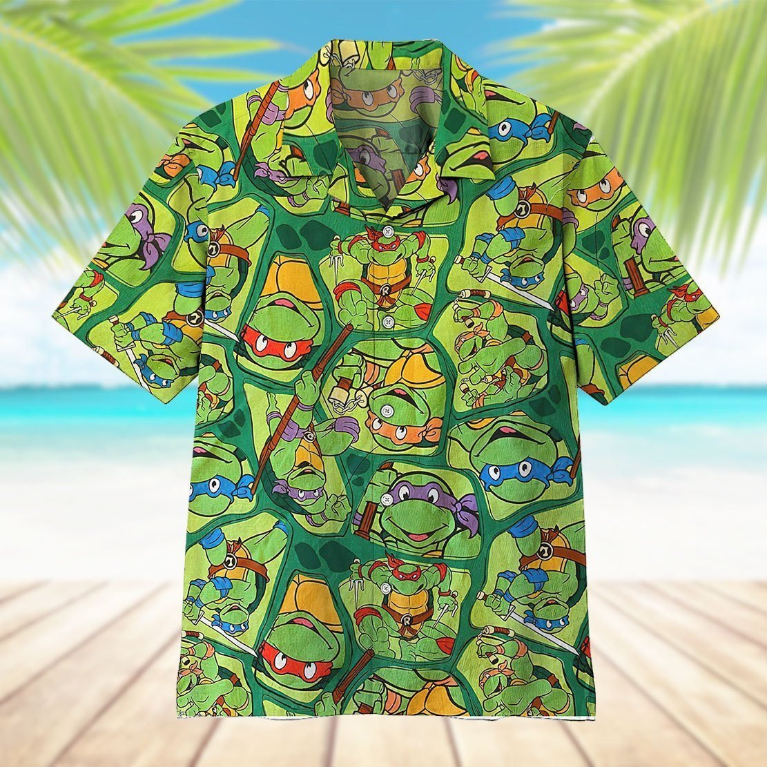 Tmnt Hawaii Shirt Beach Short