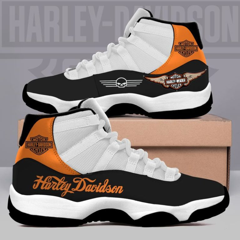 Harley Davidson Custom Air Jordan 11 Sneaker