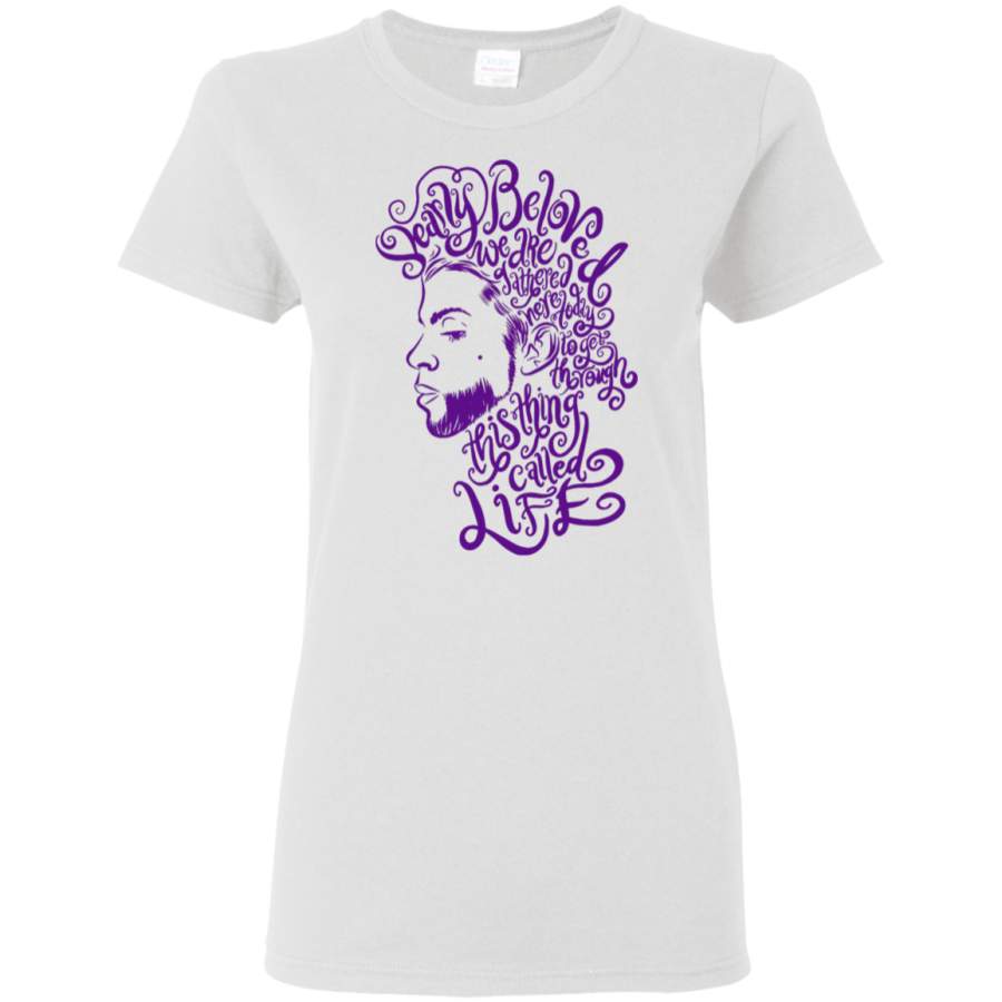 AGR dearly beloved prince Womens T-Shirt