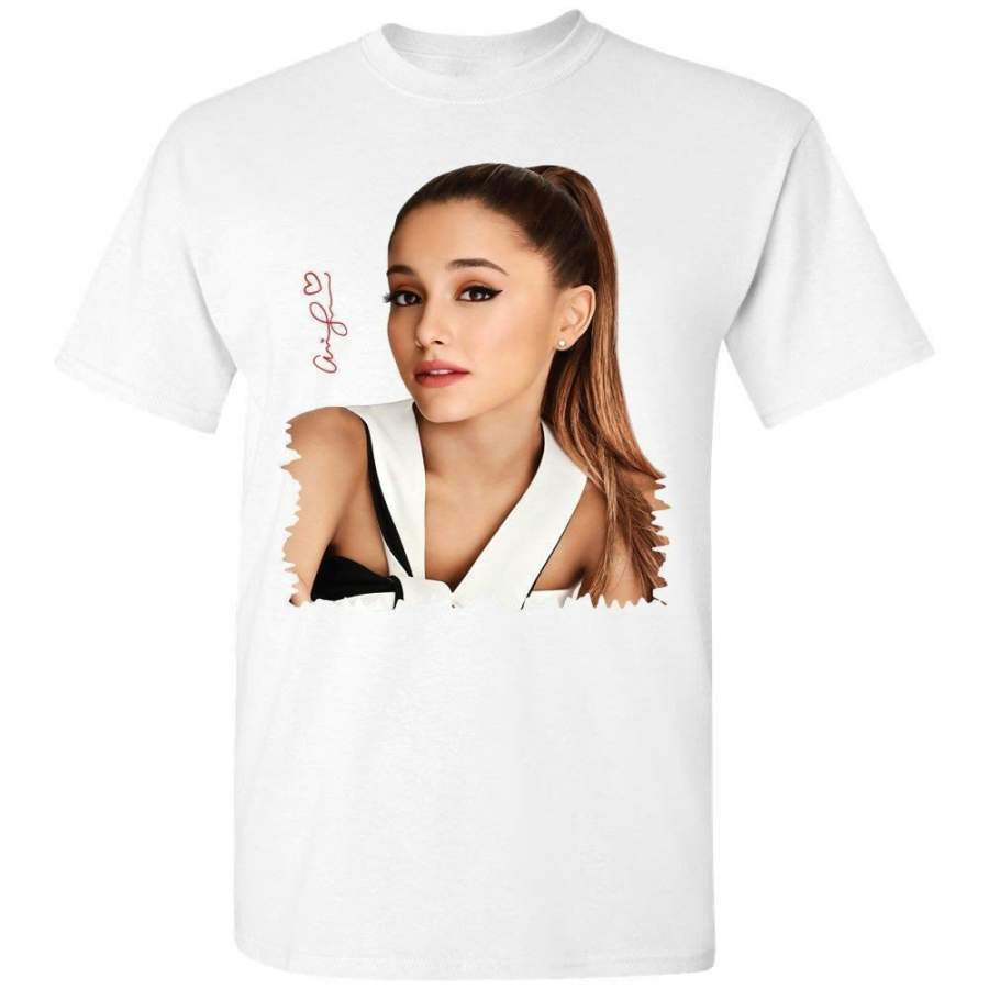 Ariana Grande T Shirt The Dangerous Woman Tour Tee Music Fashion Men T-Shirt