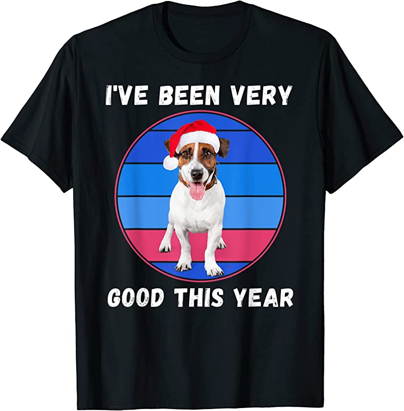 Cute Christmas Puppy Dog I’ve Been Good This Year Santa T-Shirt