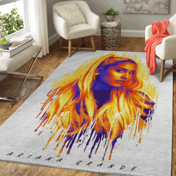 Ariana Grande American Singer Home Decor Rectangle Area Rug