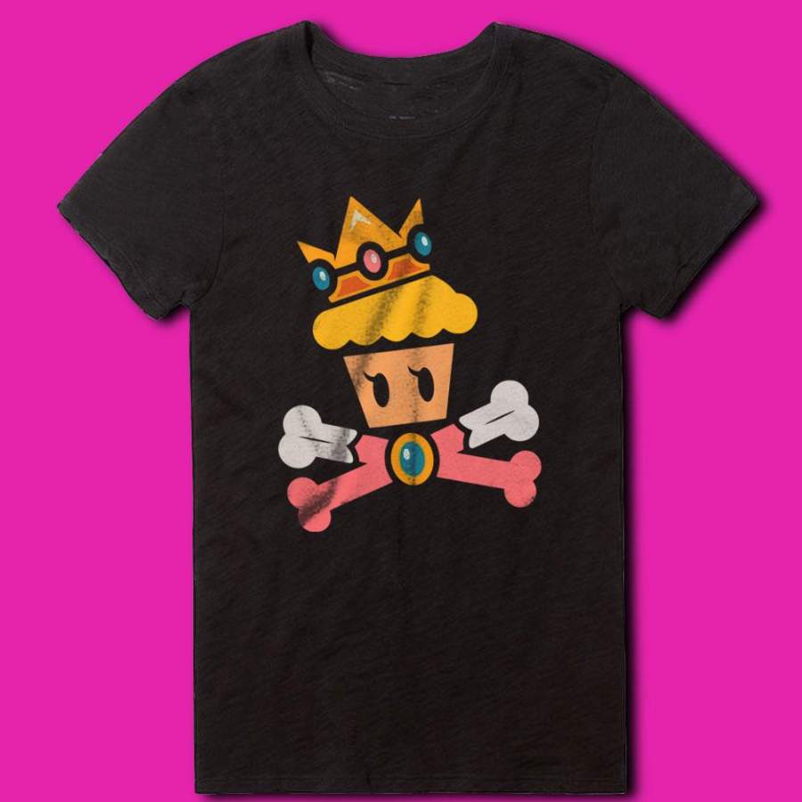 Super Mario Bros Crossbones Woman Women’S T Shirt