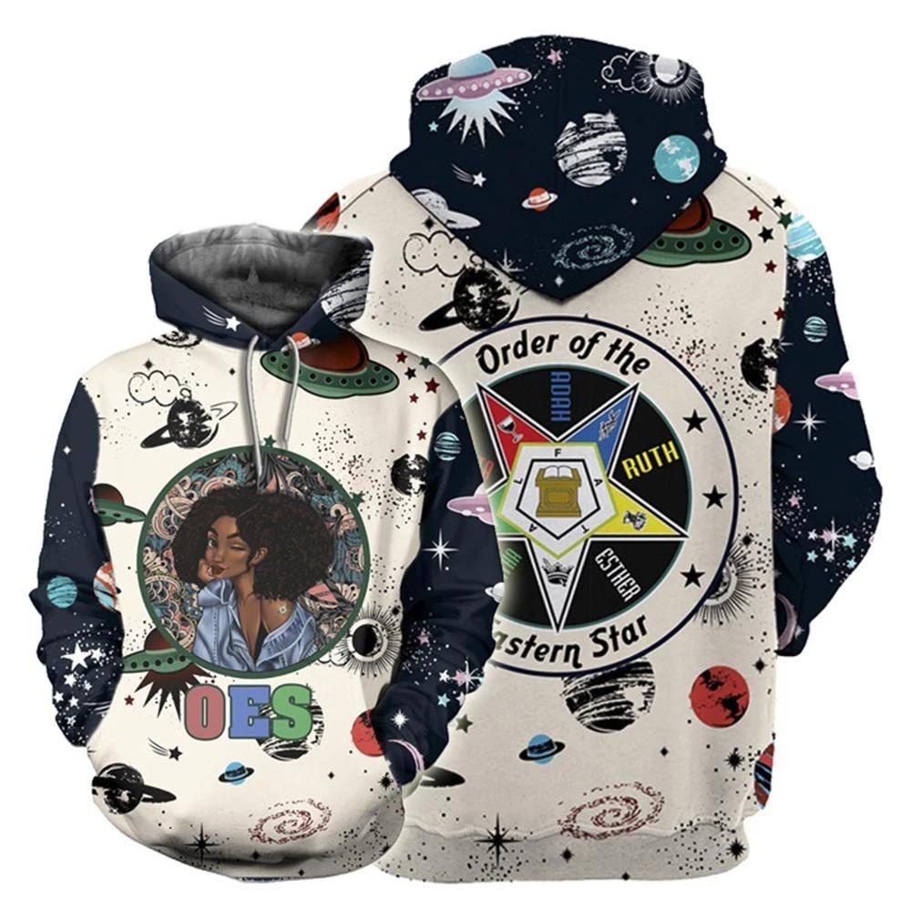 Greek Life Hoodie – Black Woman Oes Of The Eastern Star Hoodie