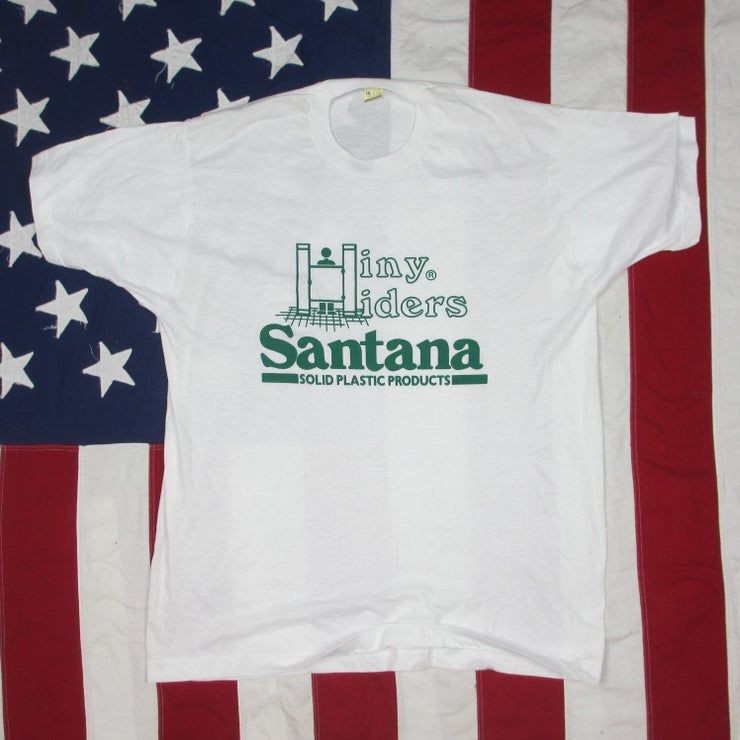 Vintage 1980 S Santana Hiny Hiders Bathroom Stall Graphic Shirt