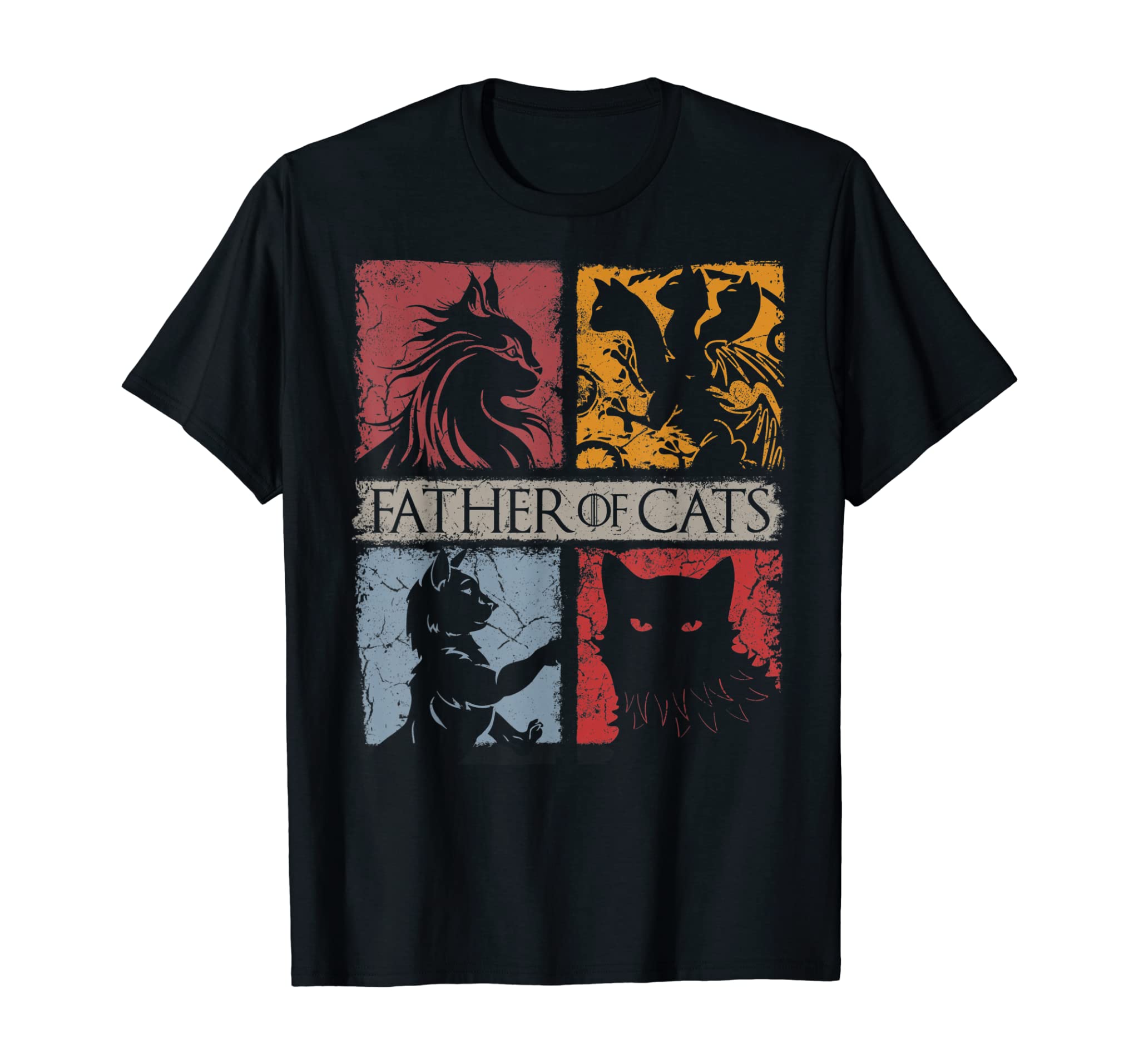 Father of Cats Shirt – Cat Lovers Cat Dad Fabulous Gift