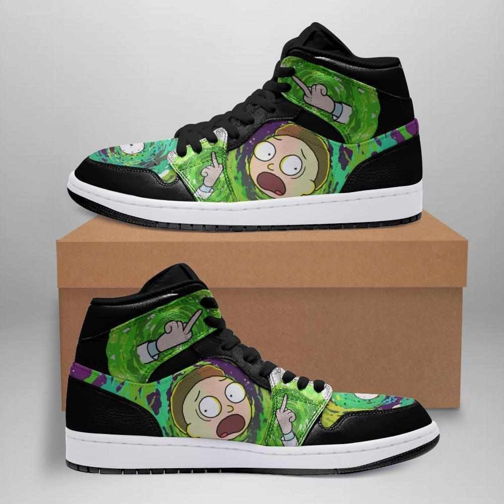 Rick And Morty 8 Air Jordan Shoes Sport Sneakers