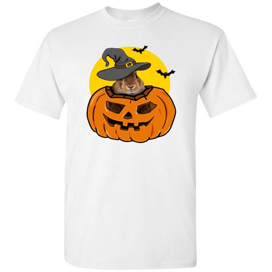 Bunny Bat Pumpkin Witch Halloween Gift T Shirt