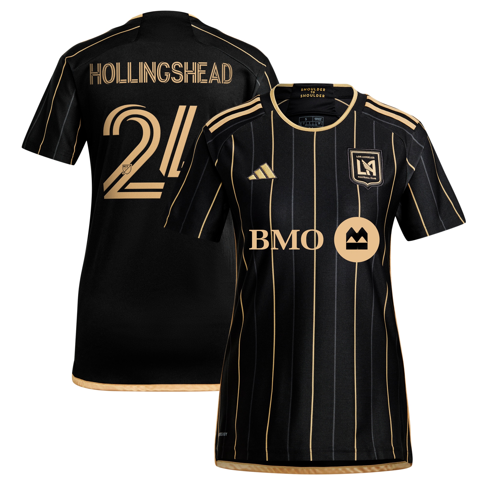 Ryan Hollingshead LAFC Women's 2024 Primary Replica Player Jersey – Black