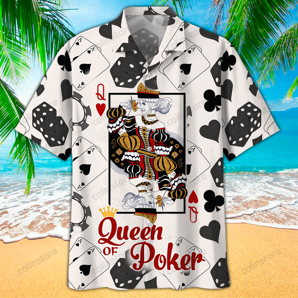 Poker Hawaii Perfect Terrier Shirt Aloha Ha31011