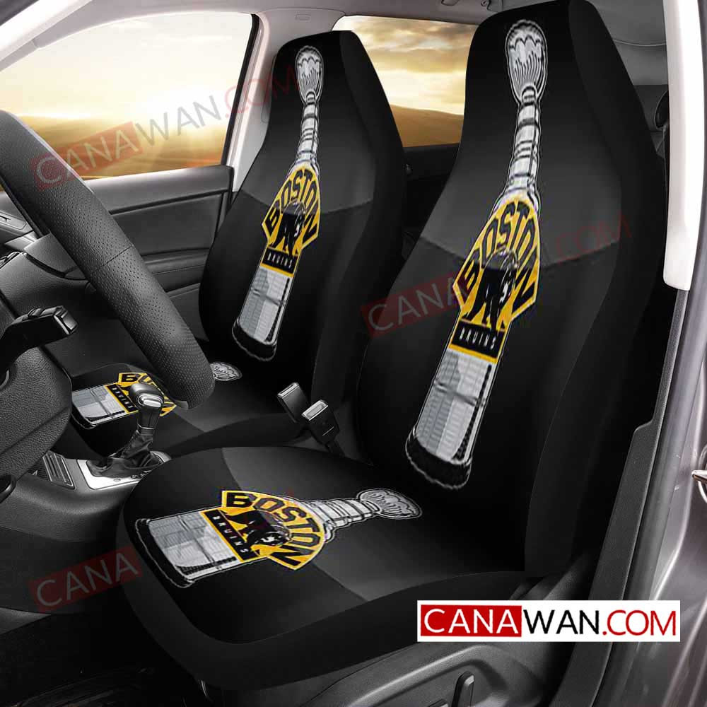 Boston Bruins Style701 3D Customized Personalized Car Seat Cover