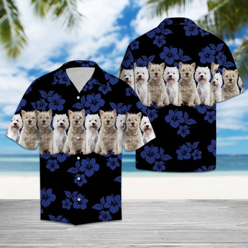 Awesome West Highland White Terrier TG5722 – Hawaiian Shirt