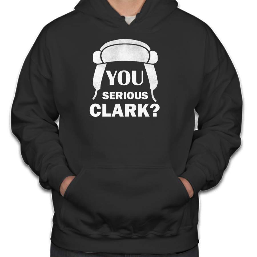 You serious, Clark? Hoodie