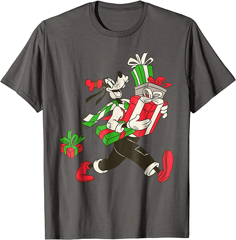 Vintage Goofy Holiday Presents T-Shirt