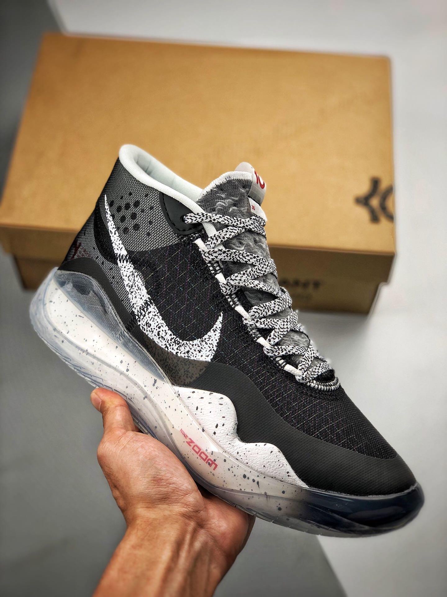 Nike KD 12 Black Cement AR4230-002 5338586